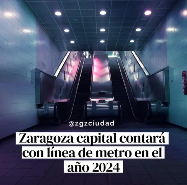 Zaragoza contará con su propia línea de metro