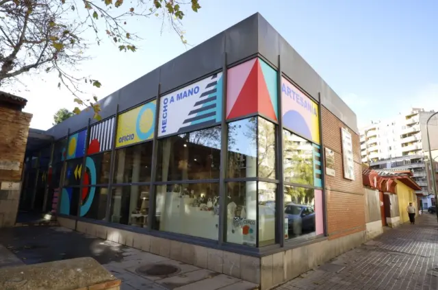Las instalaciones de la Asociación de Artesanos de Aragón en Miguel Servet.