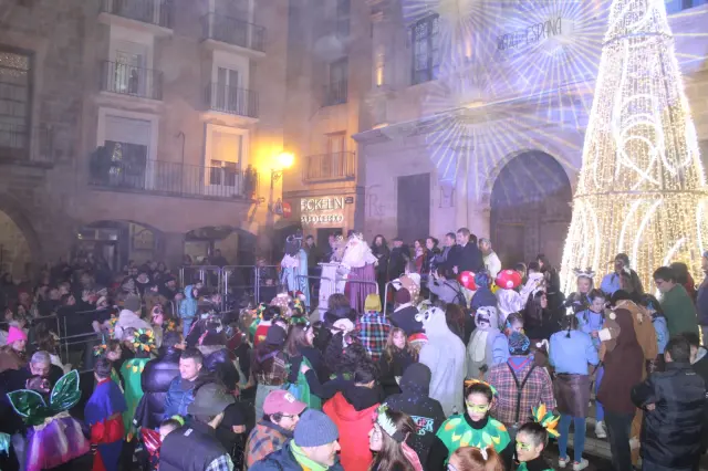 Cabalgata de los Reyes Magos en Alcañiz.