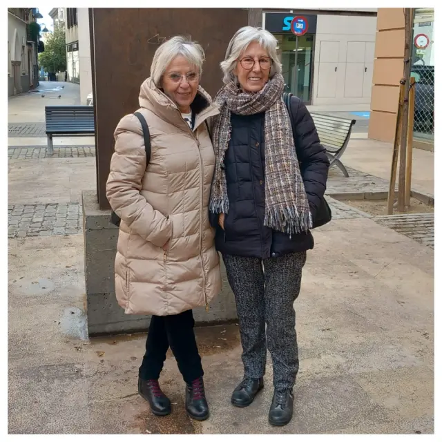 Marisa Gracia y Teresa Mainar son vecinas del barrio de Las Fuentes, en Zaragoza.