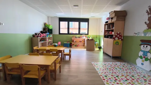La escuela infantil de La Almunia.