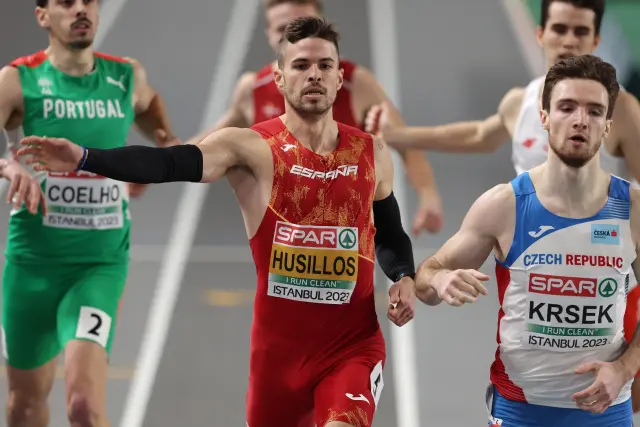 Óscar Husillos se clasifica para los 400 metros en el Europeo.
