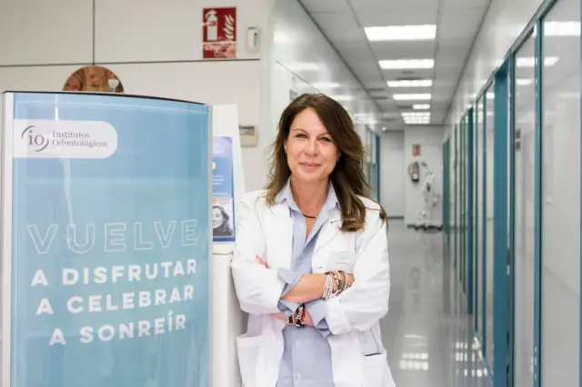 Susana Rodríguez es la directora de la clínica que Institutos Odontológicos tiene en el paseo de Sagasta.