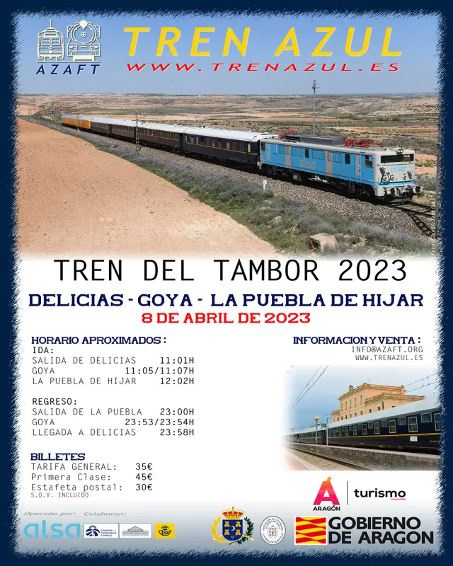 Cartel del Tren del Tambor 2023.