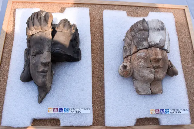Hallan en Guareña las primeras representaciones humanas de Tartessos