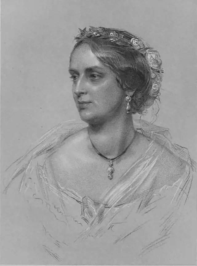 Retrato de Mary Horner Lyell.