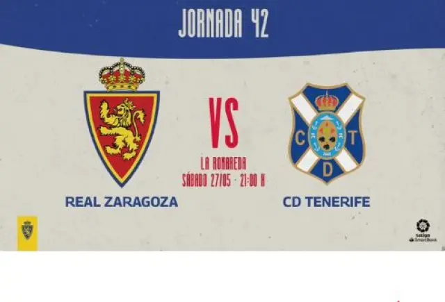 Real Zaragoza-Tenerife.