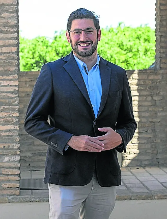 Alejandro Nolasco, candidato de Vox a la presidencia del Gobierno de Aragón.