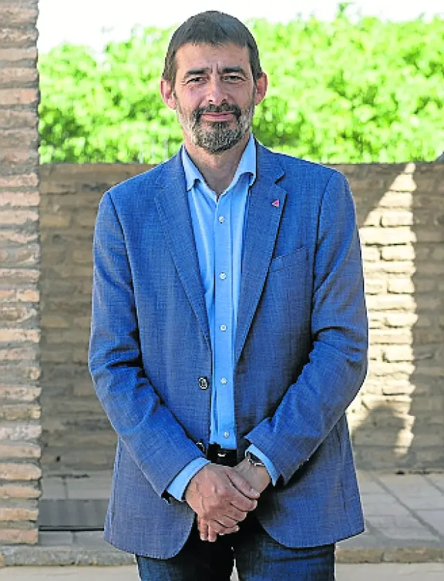 Álvaro Sanz (Izquierda Unida), aspirante a la presidencia del Gobierno de Aragón.