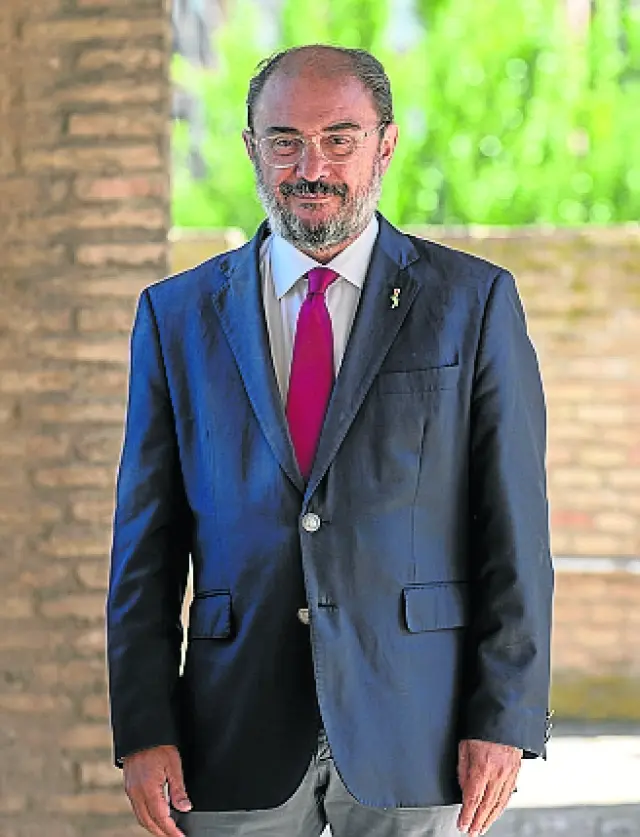 Javier Lambán, candidato del PSOE para el Gobierno de Aragón.