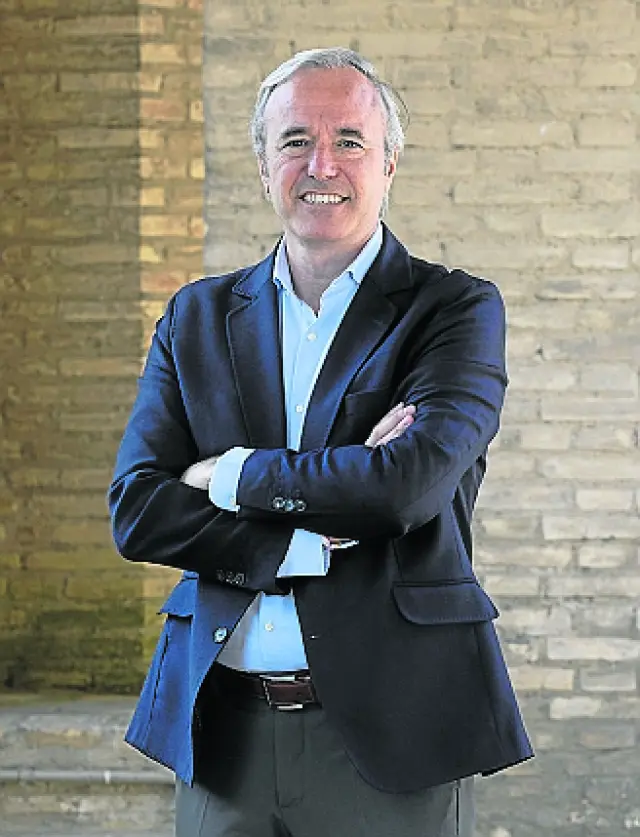 Jorge Azcón, candidato del PP para el Gobierno de Aragón.