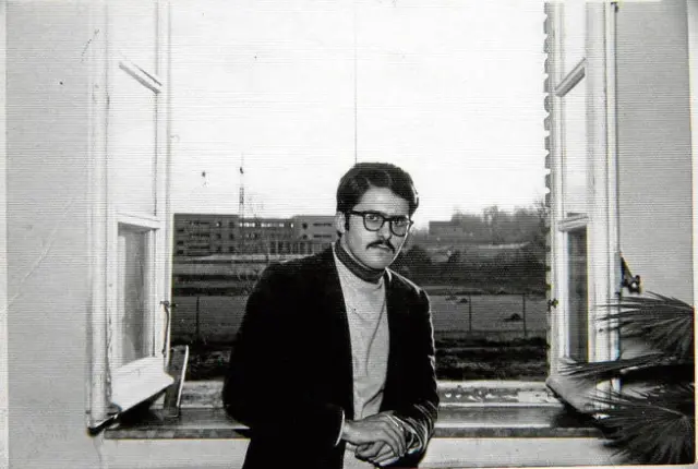 Un retrato del cineasta turolense José Antonio Maenza, que se suicidó en 1979.