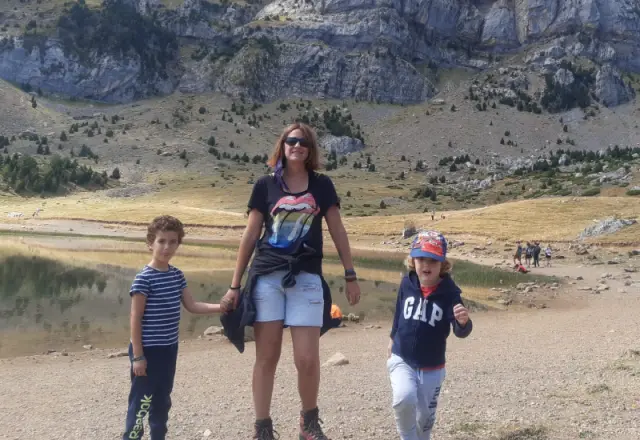 Adriana Blasco y su familia viajarán este mes de junio a Cabo de Gata en autocaravana.