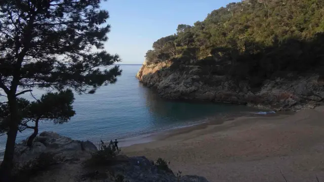 Cala Pola, Tossa de Mar (Cataluña)