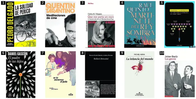 Las diez portadas de las recomendaciones de Octavio Gómez Milián.