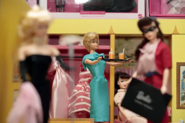 Algunos de los modelos más sofisticados de Barbie.