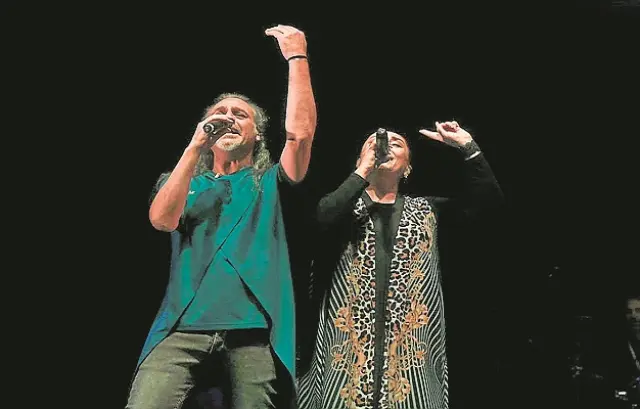 El dúo madrileño Camela, en la salsa Multiusos de Zaragoza, el pasado octubre.
