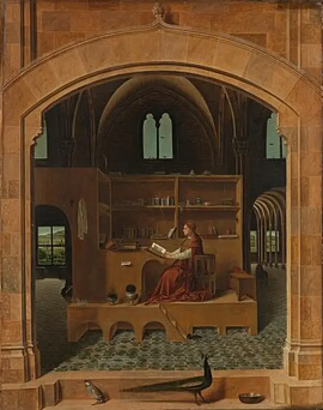 'San Jerónimo en su estudio', de Antonello da Messina.