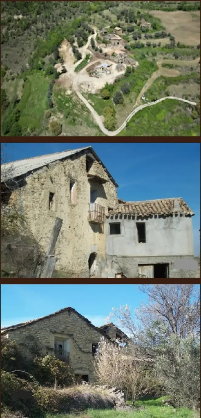 Una aldea de Huesca a la venta por un millón de euros.