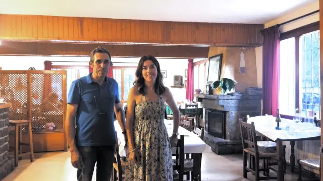 Javier Mentuy y Ana Brun, en La Cuadreta.