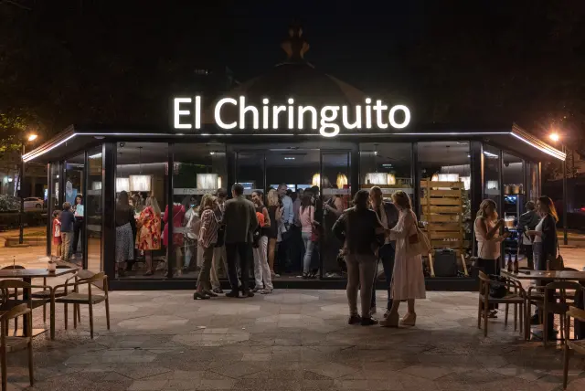 El Chiringuito, en el paseo de la Constitución de Zaragoza.