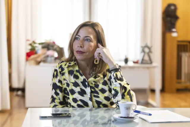 Entrevista a la alcaldesa de Zaragoza, Natalia Chueca