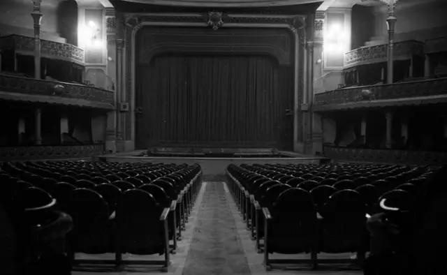 Interior del cine Circo, otro de los muchos desaparecidos en la ciudad.