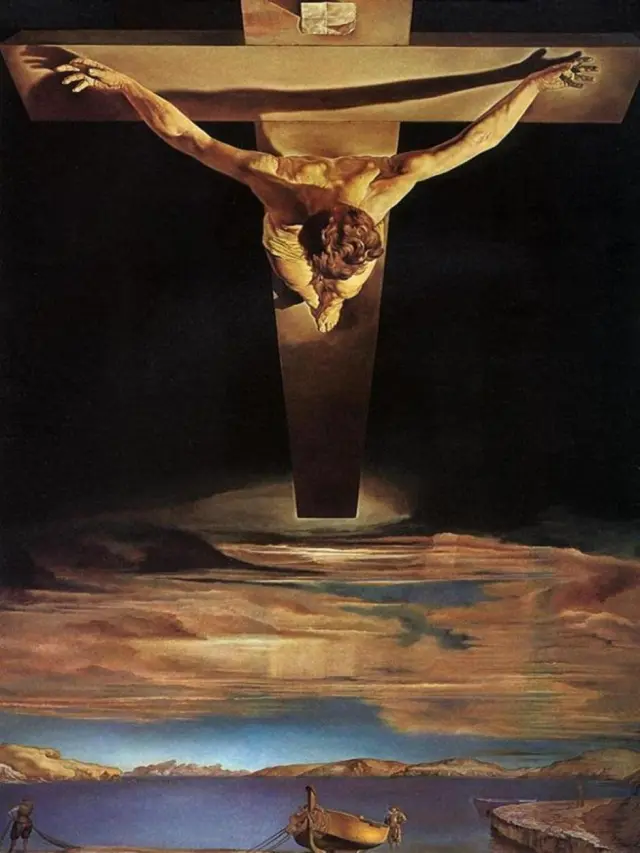 'El Cristo de san Juan de la Cruz' de Salvador Dalí, vendido a Escocia y recién retornado a Figueres.