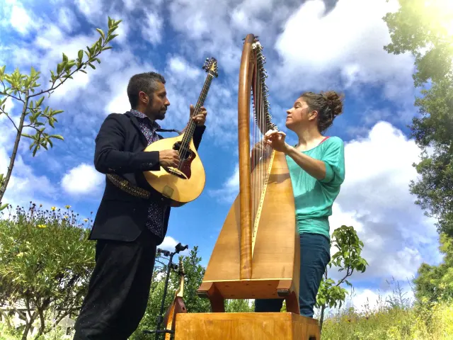 Diego Langarika y Beatriz Martínez ofrecerán su elaborada música gallega con trasfondo céltico.
