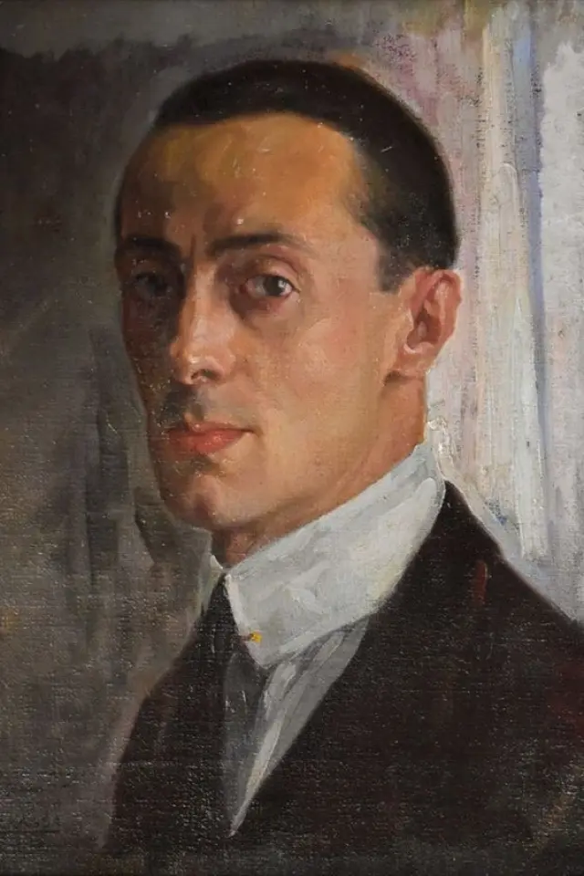 Retrato del periodista y traductor francés René François Halphen.
