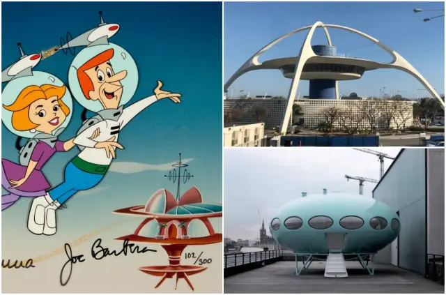 Los dibujos de Hanna Barbera, el Theme Building y la Casa Futuro de Matti Suuronen.