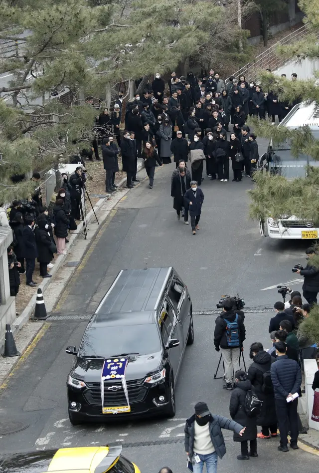 Funeral por Lee Sun-kyun en Seúl