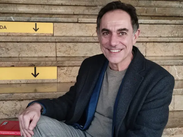 José María Pérez Collados en Zaragoza, en los cines Palafox. Es experto en Derecho, profesor de Antropología Jurídica, coordinador de numerosos cursos y escritor.