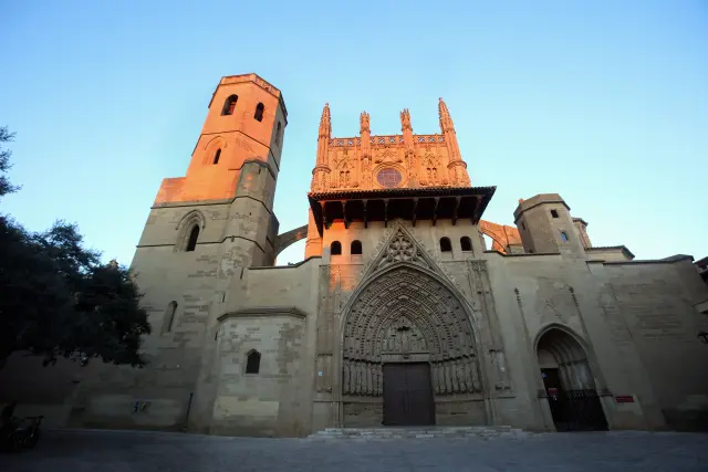 Foto de archivo de la Catedral de Huesca.