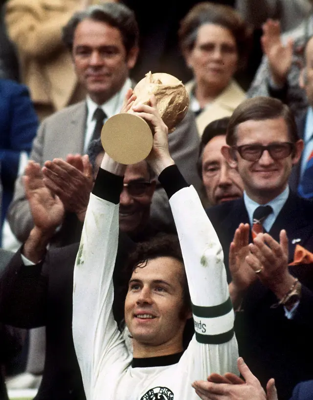 Fotos del exjugador y exentrenador alemán de fútbol Franz Beckenbauer