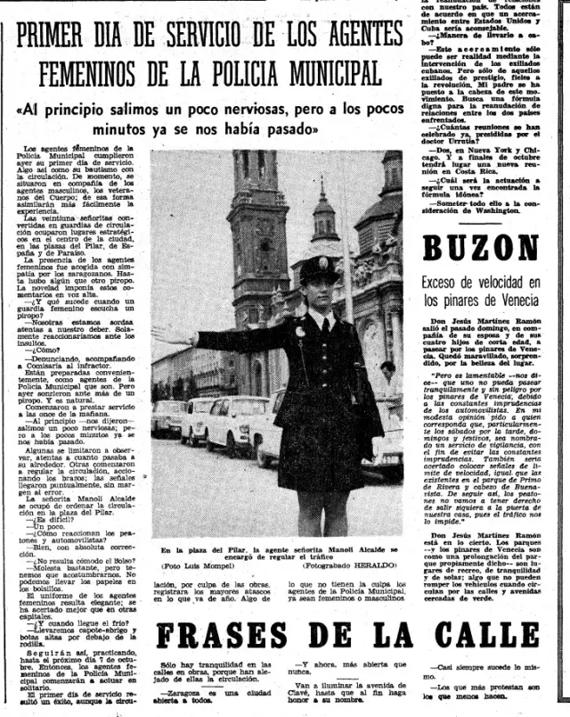 Heraldo de Aragón. 22 de septiembre de 1972.