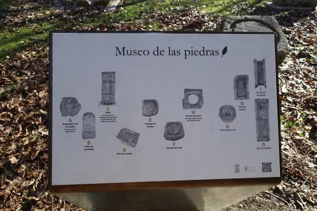Panel informativo Museo de las Piedras