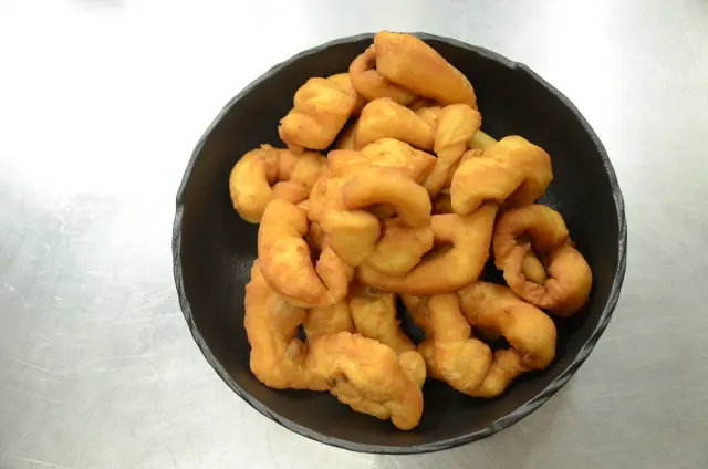 Las rosquillas kleinas islandesas elaboradas con productos aragoneses