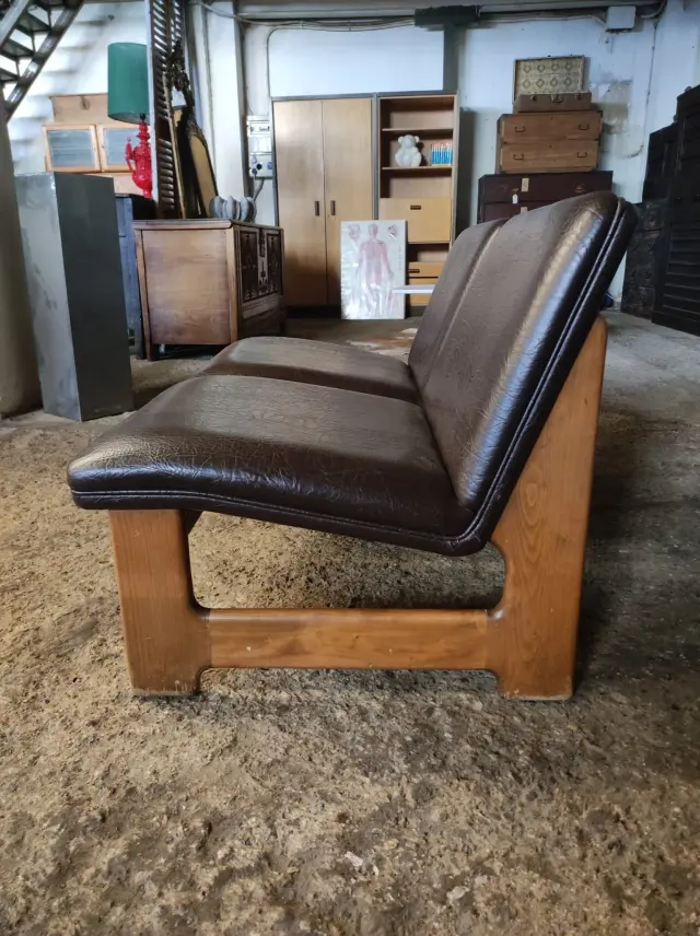 Un sillón 'vintage'.