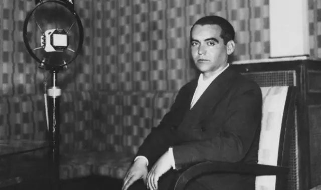 Retrato de Federico García Lorca, asesinado según Ruiz Barrachina el mismo día que fue detenido.