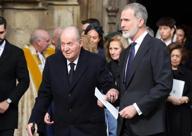 Fotos| Reencuentro de Juan Carlos I y Felipe VI | Imágenes