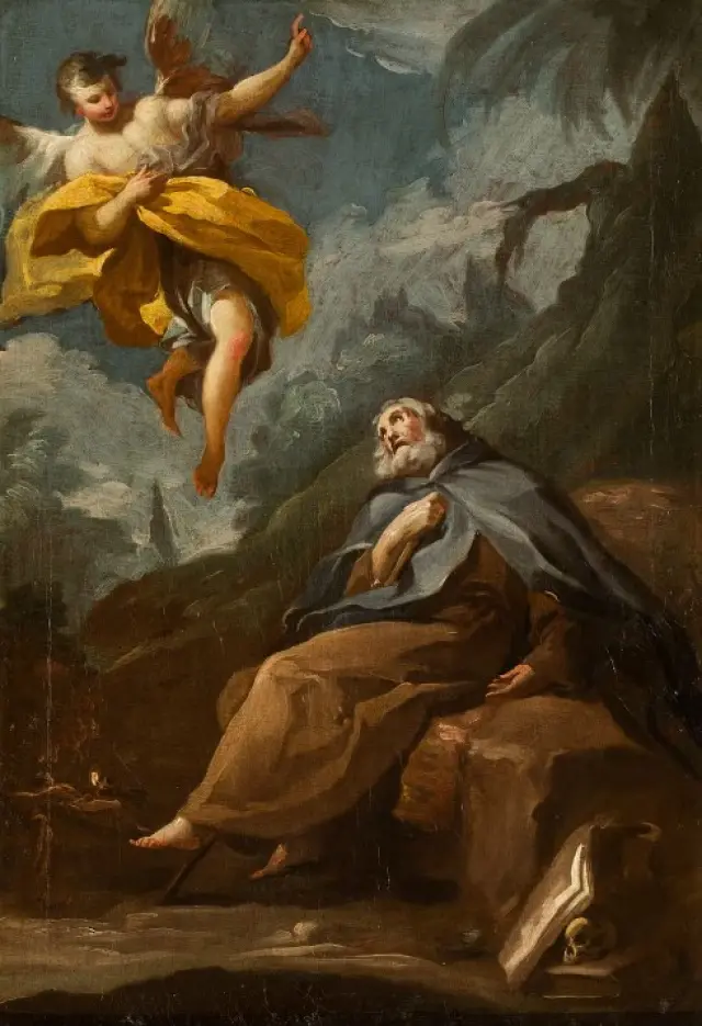 'Éxtasis de San Antonio Abad', por Francisco Goya