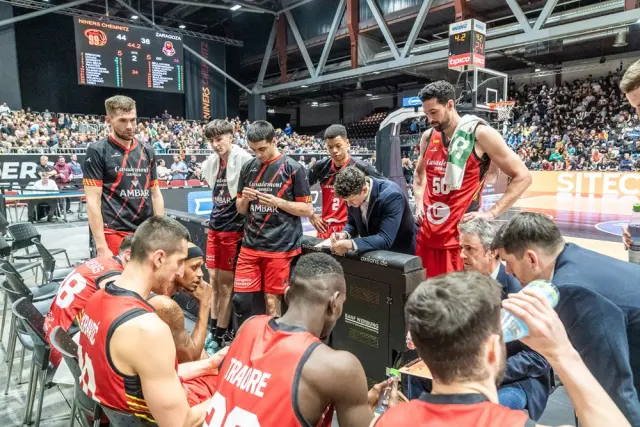 Partido Chemnitz-Casademont Zaragoza, vuelta de los cuartos de final de la FIBA Europe Cup