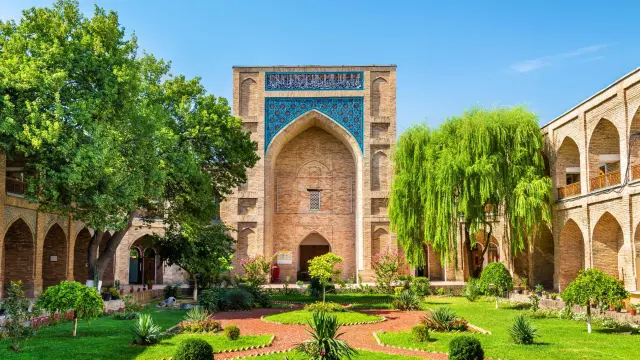 Una madraza en Tashkent, Uzbekistán