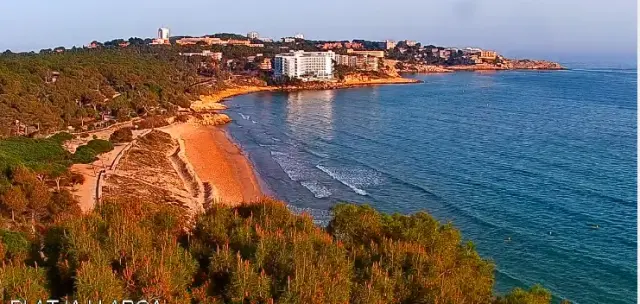Playa Larga de Salou (Tarragona).
