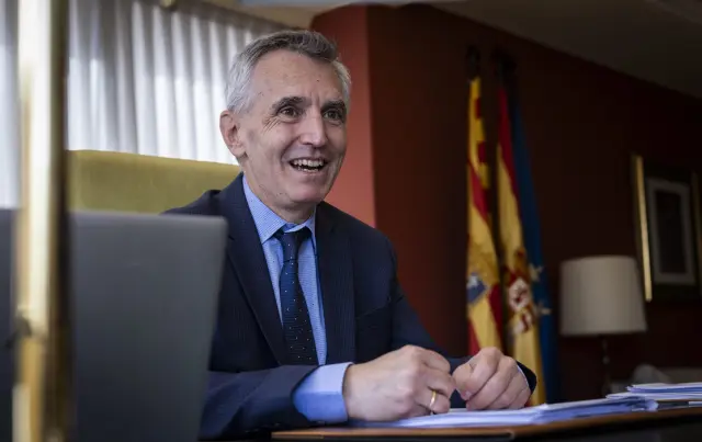 Roberto Pérez, delegado de la Agencia Tributaria en Aragón.