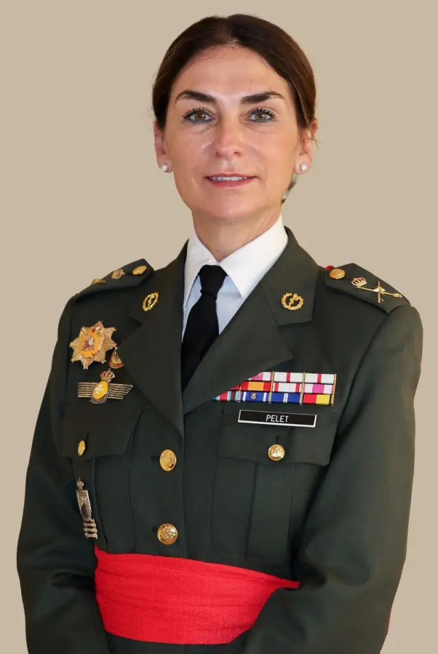 La general zaragozana Elvira Cristina Pelet Pascual, que es médico y subdirectora del Hospital Gómez Ulla de Madrid.