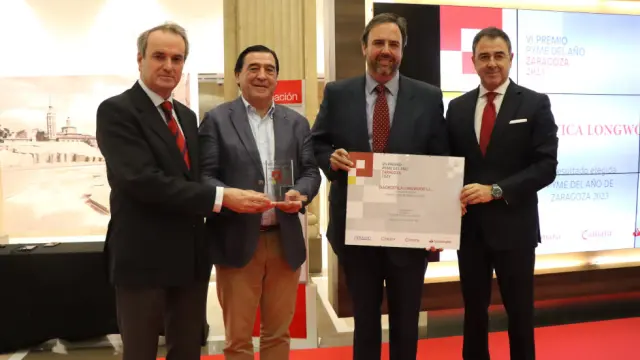 Entrega del premio Pyme de Zaragoza 2023.
