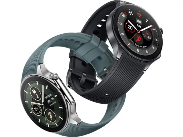 Oneplus Watch 2: el reloj está disponible en dos acabados, uno negro y otro plateado, pero en un único tamaño