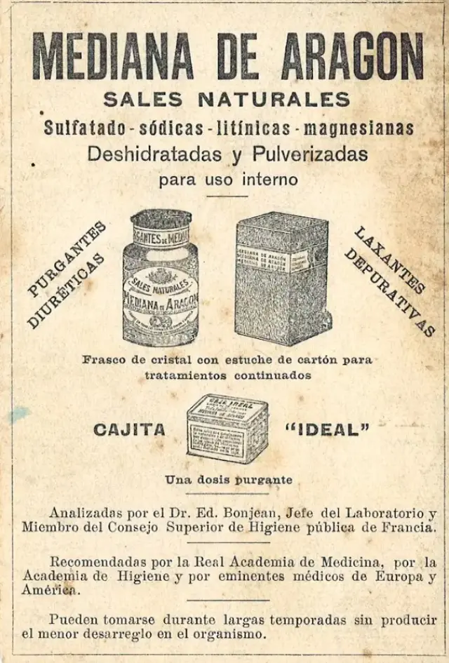 Cartel de Salada de Mediana.